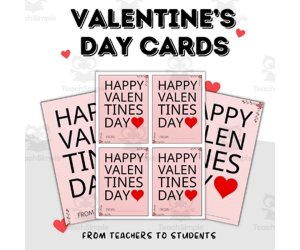 Teachers, Spread the Love with Valentine's Day Cards for Your Students