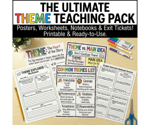 Teaching Theme vs. Main Idea: The Complete Reading Comprehension Toolk