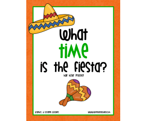 Telling Time To The Half Hour Clock Activity