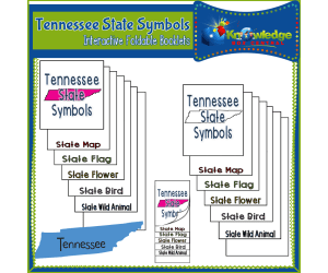 Tennessee State Symbols Interactive Foldable Booklets – EBOOK