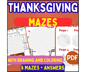 Thankgiving Mazes (PDF)
