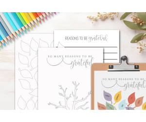 Thanksgiving Activity, Gratitude Tree Craft, I am Thankful for List