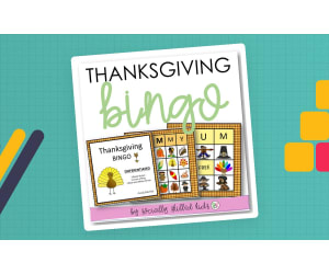 Thanksgiving BINGO! Differentiated For K-5th