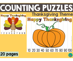 Thanksgiving Counting Puzzles