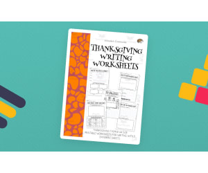Thanksgiving Fun Writing Worksheets