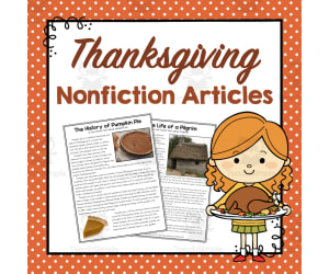 Thanksgiving Non-Fiction Articles