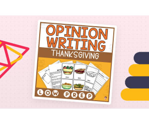 Thanksgiving Opinion Writing Step-by-Step (Would You Rather)