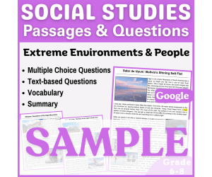 The Alps: Social Studies SAMPLE Reading Comprehension Passage (Docs)