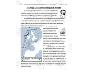 The Anglo-Spanish War | Comprehension Questions