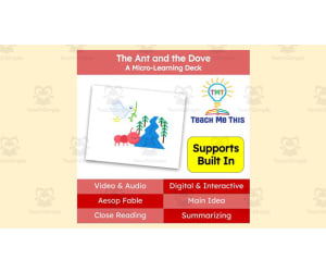 The Ant and the Dove: A Micro-Learning Deck | Reading Activities