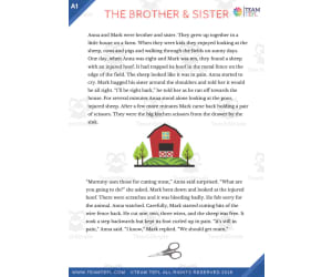 The Brother and Sister Short Story | Beginner Lesson Plan