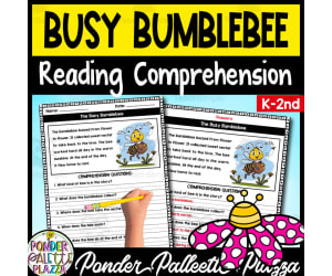 The Busy Bumblebee - Reading Comprehension + Answers