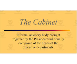 The Cabinet: AP Government