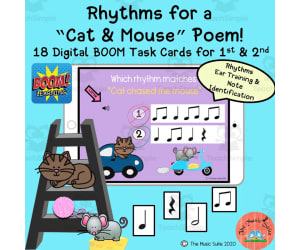 The Cat and Mouse Chase Boom Cards