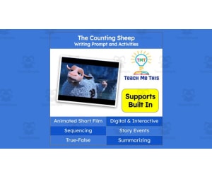 The Counting Sheep Animated Writing Activity | Short Film