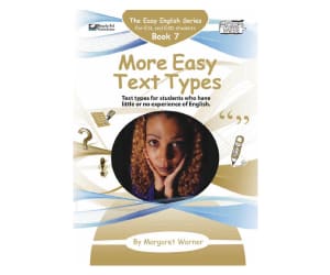 The Easy English Series Book 7: More Easy Text Types