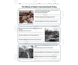 The Effects of Scorched Earth | Comprehension Questions