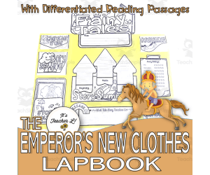 The Emperor’s New Clothes Lapbook Project ELA Grades 3 4 5