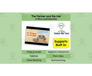 The Farmer and the Hat: A Micro-Learning Deck | Reading Activities