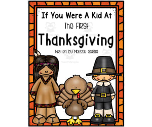 The First Thanksgiving Writing Worksheets