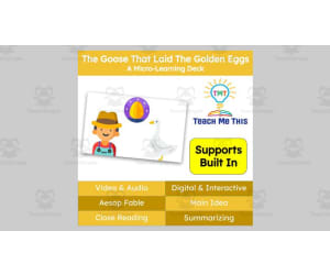 The Goose That Laid the Golden Egg: A Micro-Learning Deck | Reading Activities