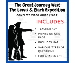 The Great Journey West: Lewis and Clark Expedition (2002): Video Guide