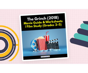 The Grinch (2018) - Elementary English Lesson Plan & Worksheet Pack