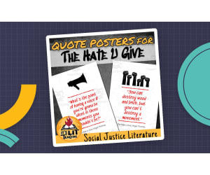 The Hate U Give Posters: 4 Quote Posters