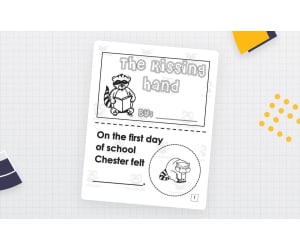 The Kissing Hand – Printable Mini Book Activity