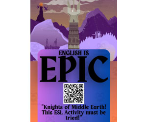 "The Lord of the Rings" and J.R.R Tolkien Activity for ESL-EFL-TESOL