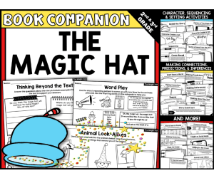 The Magic Hat, by Mem Fox Read-Aloud Activities