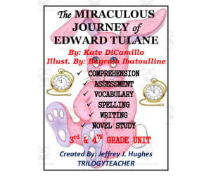 The Miraculous Journey of Edward Tulane Novel Study Unit