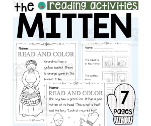 The Mitten Reading Activities