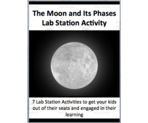 The Moon and its Phases - 7 Engaging Lab Station Activities