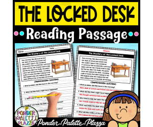 The Mystery of the Locked Desk - Reading Comprehension