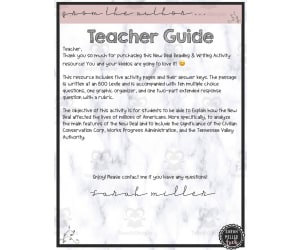 The New Deal Reading Packet