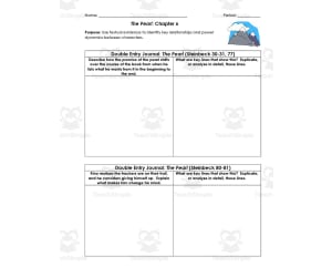 The Pearl Chapter 6 | Double Entry Journals