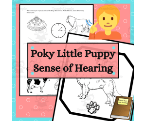 The Poky Little Puppy: Sense of Hearing Activity Guide