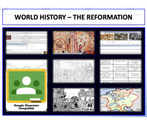 The Reformation World History Unit