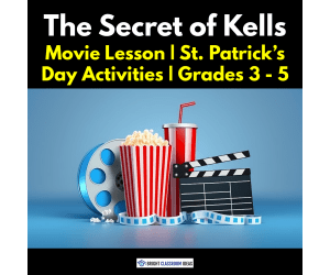'The Secret of Kells (2009)' - 2-Hour Lesson Plan for St. Patrick's Da