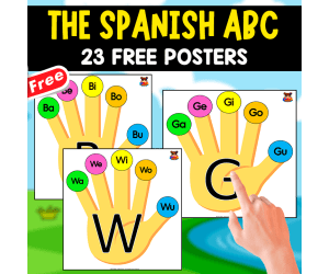 THE SPANISH ABC | 23 FREE POSTERS