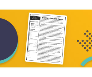 The Star-Spangled Banner Reading Packet