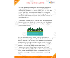 The Terrible Day Short Story | Upper Intermediate Lesson Plan