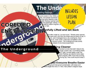 The Underground Reading Comprehension Passage - Cored Ed Encyclopedia