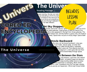 The Universe Reading Comprehension Passage - Cored Ed Encyclopedia