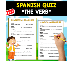 THE VERB | SPANISH GRAMMAR