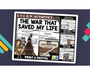 The War That Saved My Life | STEAM Activities & Project-Based Learning