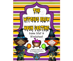 The Witches Brew Noun Sorting Game