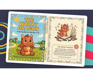 The Worry Dragon Coloring Book