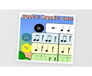 Theme from "Super Mario Brothers" - BUCKET DRUMMING!